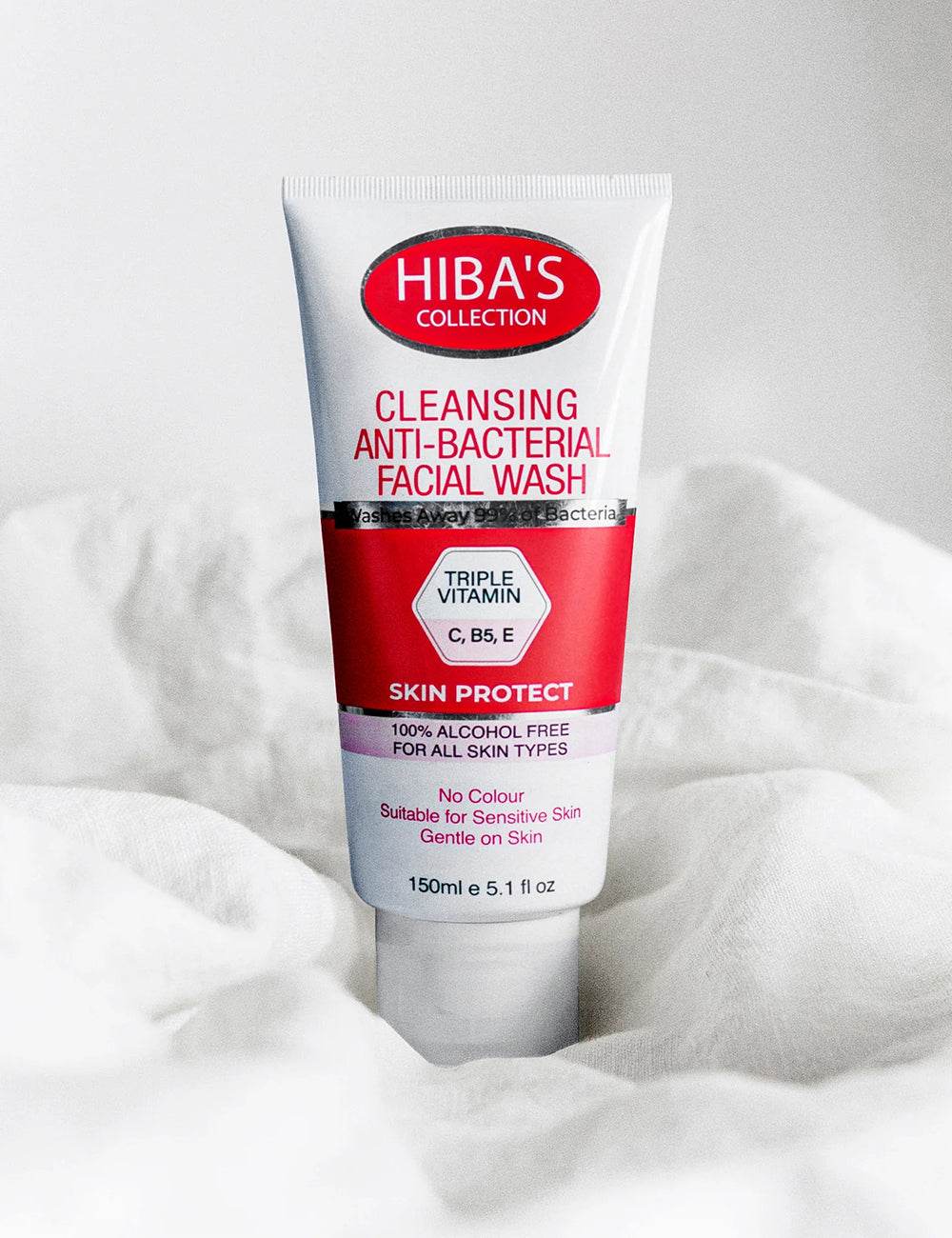 Hiba's Collection(Cleansing Anti-Bacterial) Facial Wash 150ml