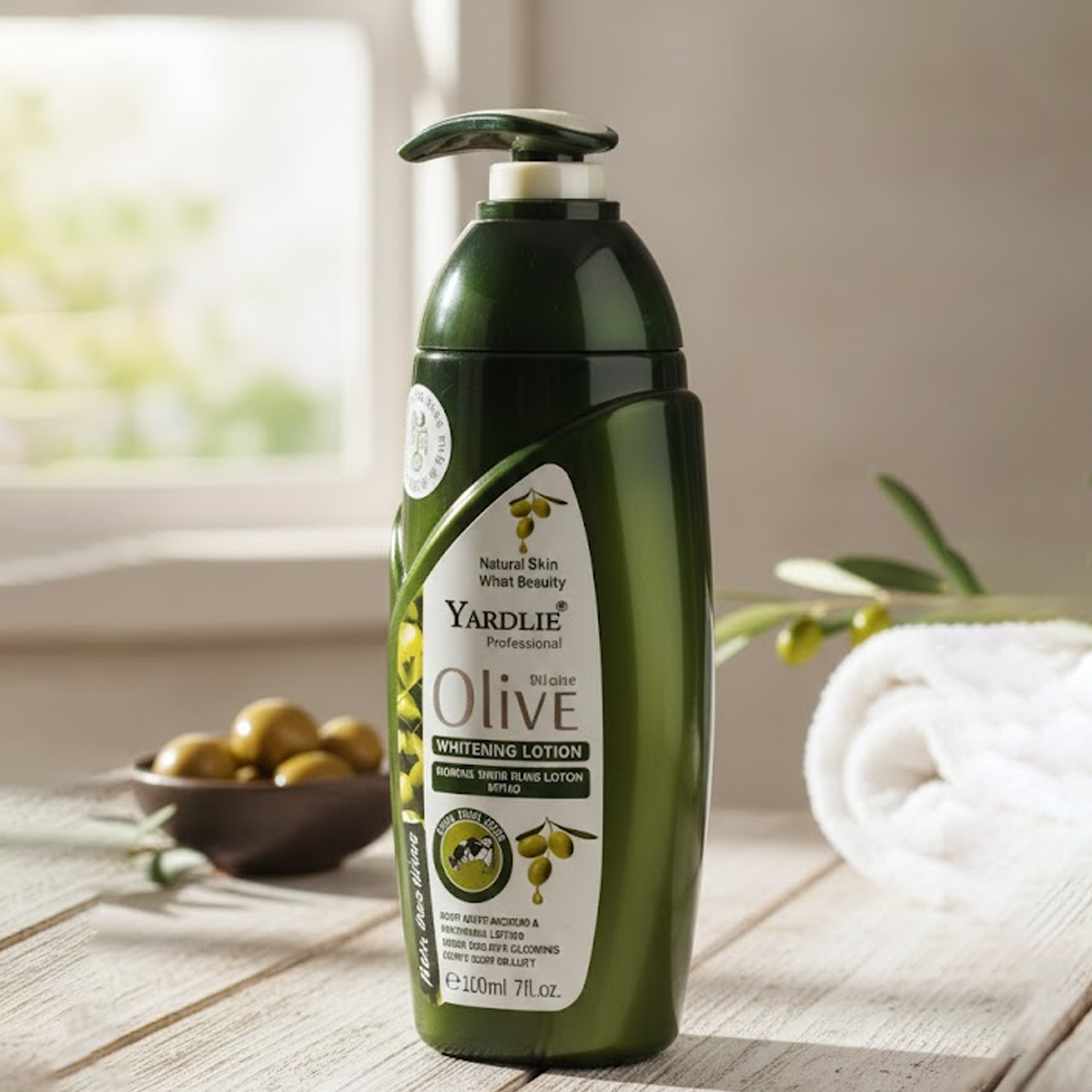 Yardlie Olive Moisturizing Lotion for Deep Hydration and Soft Skin