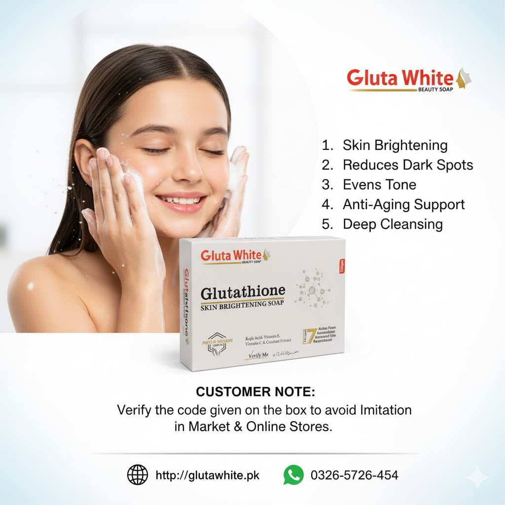 Gluta White Soap for Whitening