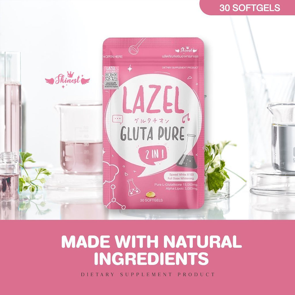 Lazel Gluta Pure - Dietary Supplement for Radiant Skin