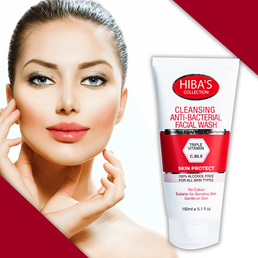 Hiba's Collection(Cleansing Anti-Bacterial) Facial Wash 150ml