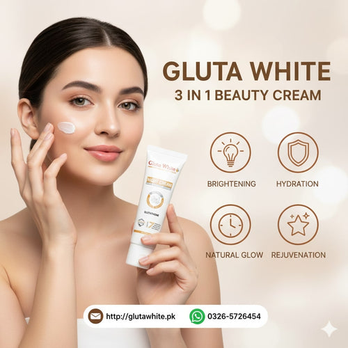 Gluta White 3 in 1 Natural Beauty Cream