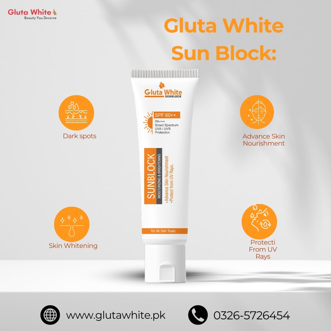 Gluta White SPF60 Sunblock